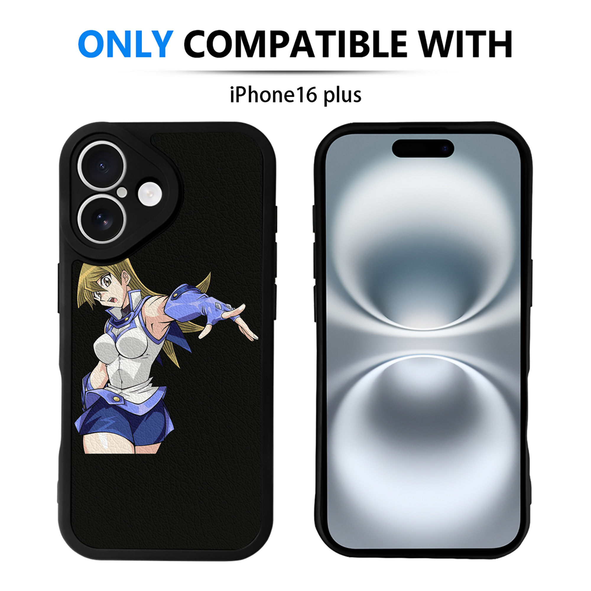 遊☆戯☆王 Yu-Gi-Oh! 【iPhone 16シリーズ対応】シリコンスマホケース（レザー調） 材質：シリコン